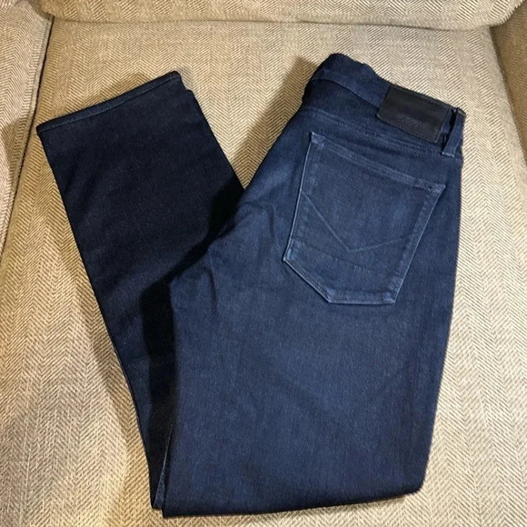 HUDSON MEN BLAKE SLIM STRAIGHT SIZE 32 EXCELLENT CONDITION DARK WASH - Picture 1 of 11